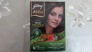 Godrej Abha Henna Color Review [upl. by Ittap736]