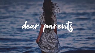 Tate McRae  dear parents Lyrics [upl. by Nautna]