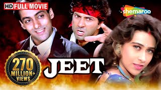 Jeet HD  Salman Khan  Sunny Deol  Karishma Kapoor  Superhit Hindi Movie With Eng Subtitles [upl. by Nnayrrehs]