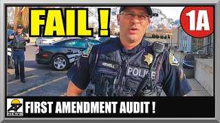 TYRANT COP OWNED amp DISMISSED   PROVO UTAH POST OFFICE  First Amendment Audit  Amagansett Press [upl. by Nnybor383]