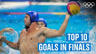 Top 10 Goals in Water Polo Finals  Top Moments [upl. by Seed471]