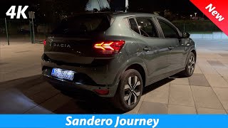 Dacia Sandero 2025 Night tour Exterior  Interior [upl. by Ecertak]