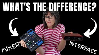 Audio Interface vs Mixer  What is the Difference [upl. by Ateuqram679]