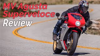 2020 MV Agusta Super Veloce 800 Review [upl. by Ahsoym840]