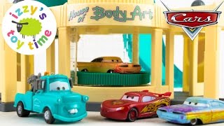 Cars  Disney Pixar Cars Ramones Color Changer Playset  Fun Toy Cars [upl. by Care392]