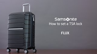 Samsonite Lock Instructions  Flux [upl. by Nitsir]