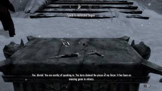 Skyrim  How to get Mehrunes Razor Daedric Artifact 7 [upl. by Ioyal]