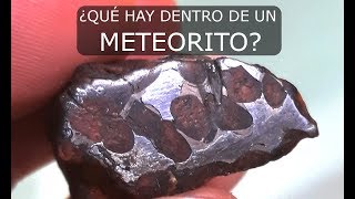 Cortando METEORITOS por la mitad  Colección de meteoritos [upl. by Anot953]