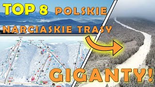 TOP 8 NAJDŁUŻSZE POLSKIE STOKI NARCIARSKIE SKI TRIPS [upl. by Iz988]