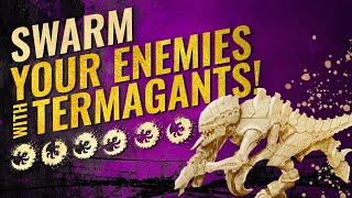 How to Make Tyranid Termagants SWARM Assembly Tutorial [upl. by Abdella]