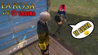 LA ROSA DE GARENA LE GUSTO A MI NUEVA VECINA😏 1  FREE FIRE DanielYT [upl. by Grochow]