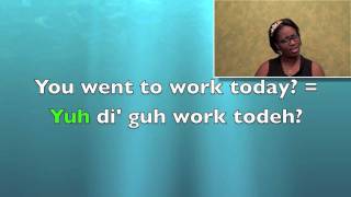 JamaicanSintingLESSON 1 Learn Basic Jamaican Patois Subject Pronouns [upl. by Anaeda]