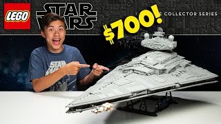 BUILDING A 700 LEGO SET LEGO Star Wars UCS Imperial Star Destroyer  Timelapse Build amp Review [upl. by Werbel]