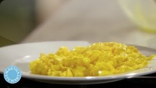 Fluffy Scrambled Eggs  Martha Stewart [upl. by Dole]