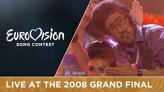 Rodolfo Chikilicuatre  Baila El Chiki Chiki  Spain 🇪🇸  Grand Final  Eurovision 2008 [upl. by Keheley]