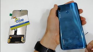 Huawei Y9 2019 Lcd Screen Touch Replacement  GSM GUIDE [upl. by Bronnie]