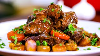 How to Make beef Bourguignon WITHOUT WINE [upl. by Iccir84]