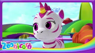 Zoonicorn Maple’s SCARY NIGHT From Fear to Courage  Best Compilation  Cartoon for Kids [upl. by Nospmis]