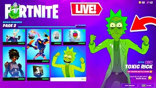 NEW Unlocking TOXIC RICK Fortnite Season 7 [upl. by Yelnahs212]