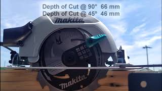 Makita HS7601 190mm Circular Saw Review [upl. by Yazbak]