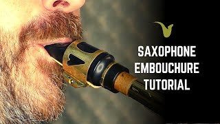 Saxophone Embouchure Tutorial [upl. by Hniv]