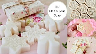 How to make Soap The melt and pour easy method [upl. by Eugenides]