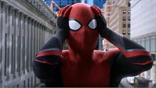 Swinging Scene  Identity Revealed Scene  SpiderMan Far From Home 2019 [upl. by Kcirdec]