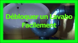 Débloquer un lavabo facilement [upl. by Aynatahs]