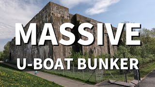 Gigantic WWII UBoat Bunker [upl. by Alehtse]