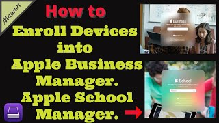 Manual device enrollment using Apple Configurator 2 into Apple Business Manager or ASM [upl. by Fredette]