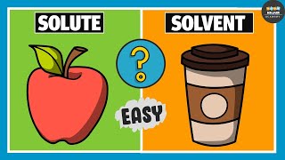 Difference Between Solute and Solvent  Chemistry [upl. by Ramyaj]