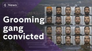 Grooming gang jailed [upl. by Aleciram]