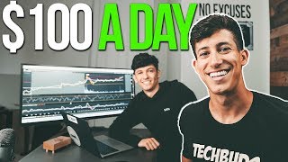 HOW TO MAKE 100 A DAY AS A BEGINNER INVESTOR [upl. by Tavi]