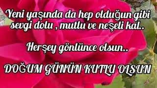 EN YENİ❤DOĞUM GÜNÜ MESAJI🎈🎁🎉🎂🌹DOĞUM GÜNÜN KUTLU OLSUN❤RESİMLİ🧿KISA🌹MESAJLARI ❤EN GÜZEL🌹2021 [upl. by Karin]