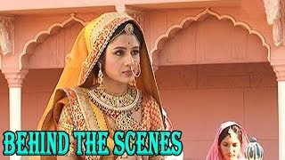 Jodha Akbar  Jodha rehearsing on the sets  BEHIND THE SCENES [upl. by Anahsirk758]