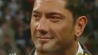 WWE Raw 2005  Batista Turns on Triple H  22105 [upl. by Dedie]