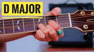 D major chord  Beginner Guitar Lesson [upl. by Snowber]