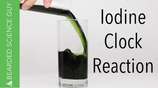 Make the Iodine Clock Reaction Chemistry [upl. by Layol224]