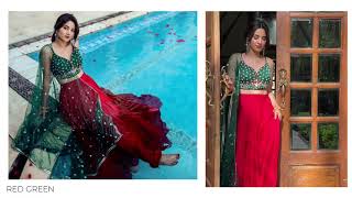 Tried Designer Lehengas From Myntra  Designer Lehenga Haul  Perkymegs Hindi [upl. by Esoryram]