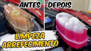 LIMPEZA DO SISTEMA DE ARREFECIMENTO  FIAT PALIO ECONOMY [upl. by Edva231]