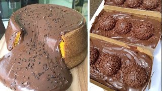 10 So Yummy Chocolate Cake Treat  DIY Cake Decorating Ideas For Birthday  Chocolate Cake Hacks [upl. by Jadda]