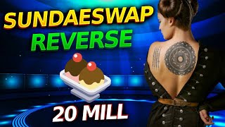 SUNDAESWAP Reverse ISO  20 Million Sundae Tokens [upl. by Aihsiyt]