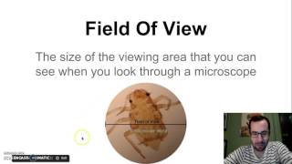 Microscopes amp Field of view Part1 [upl. by Aiciles419]