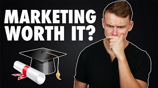 Is a MARKETING DEGREE worth it [upl. by Ablem]