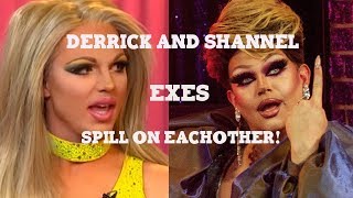 Ex Boyfriends Derrick Barry and Shannel Spill The T On Each Other [upl. by Anneliese]