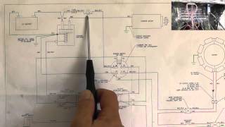 Riding Mower Starting System Wiring Diagram  Part 1 [upl. by Htur]