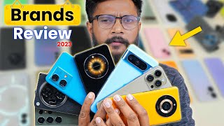 All Smartphone Brands Review in India  2023 Reality [upl. by Morgun173]