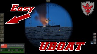 UBOAT  MANUAL TARGETING Part 1 Periscope Tools [upl. by Dalis]