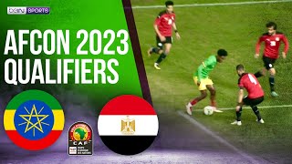 Ethiopia vs Egypt  AFCON 2023 QUALIFIERS HIGHLIGHTS  06092022  beIN SPORTS USA [upl. by Kumagai866]