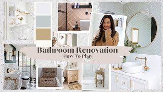 How To Plan An Ensuite Bathroom Renovation My Before  Inspiration  Moodboard [upl. by Enyamrahs]